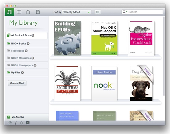 Nook for mac doesn